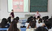 女优视频
举办“青春扬帆，梦想起航”就业育人讲座